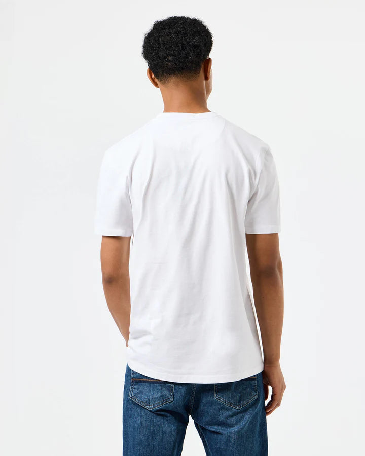 Weekend Offender Millergrove T-Shirt - White/Mocha Brown