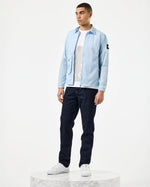 Weekend Offender Vinnie Over-shirt - Ocean Wave Blue