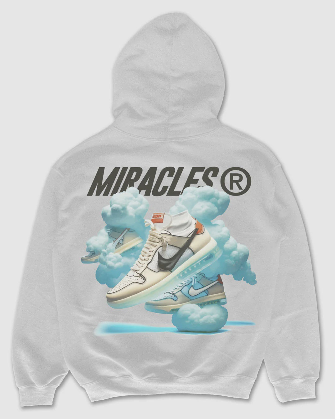 Miracles Cloud Hoodie - White