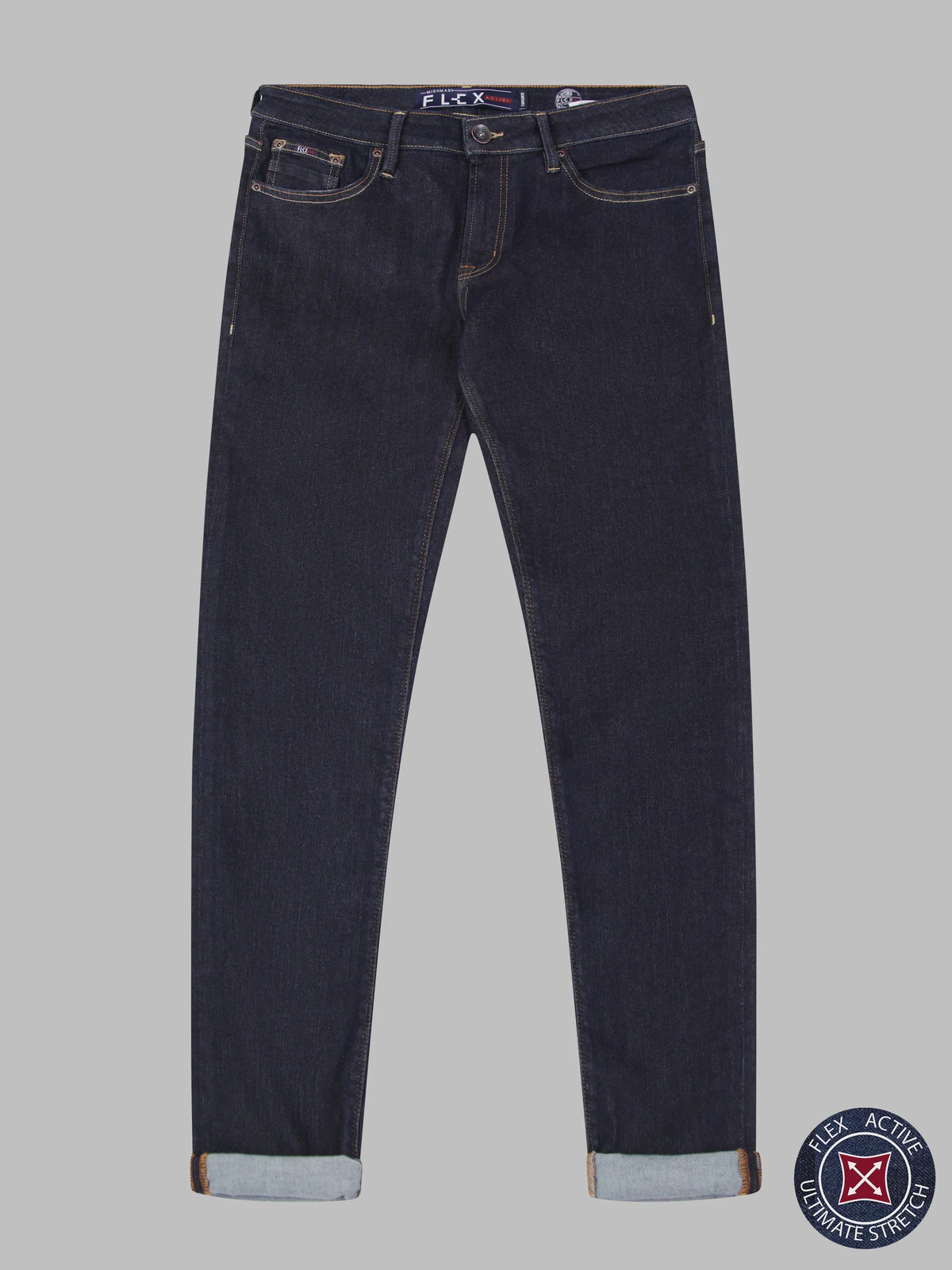 Flex Active Stretch Tapered Jean Natural
