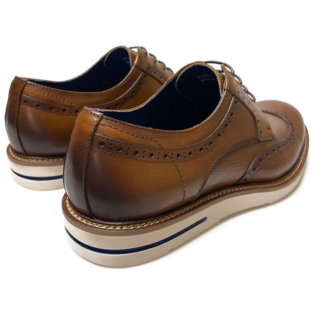 Paolo Vandini Megmillar Derby Leather Shoe - Tan