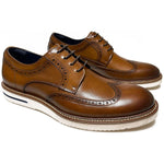 Paolo Vandini Megmillar Derby Leather Shoe - Tan