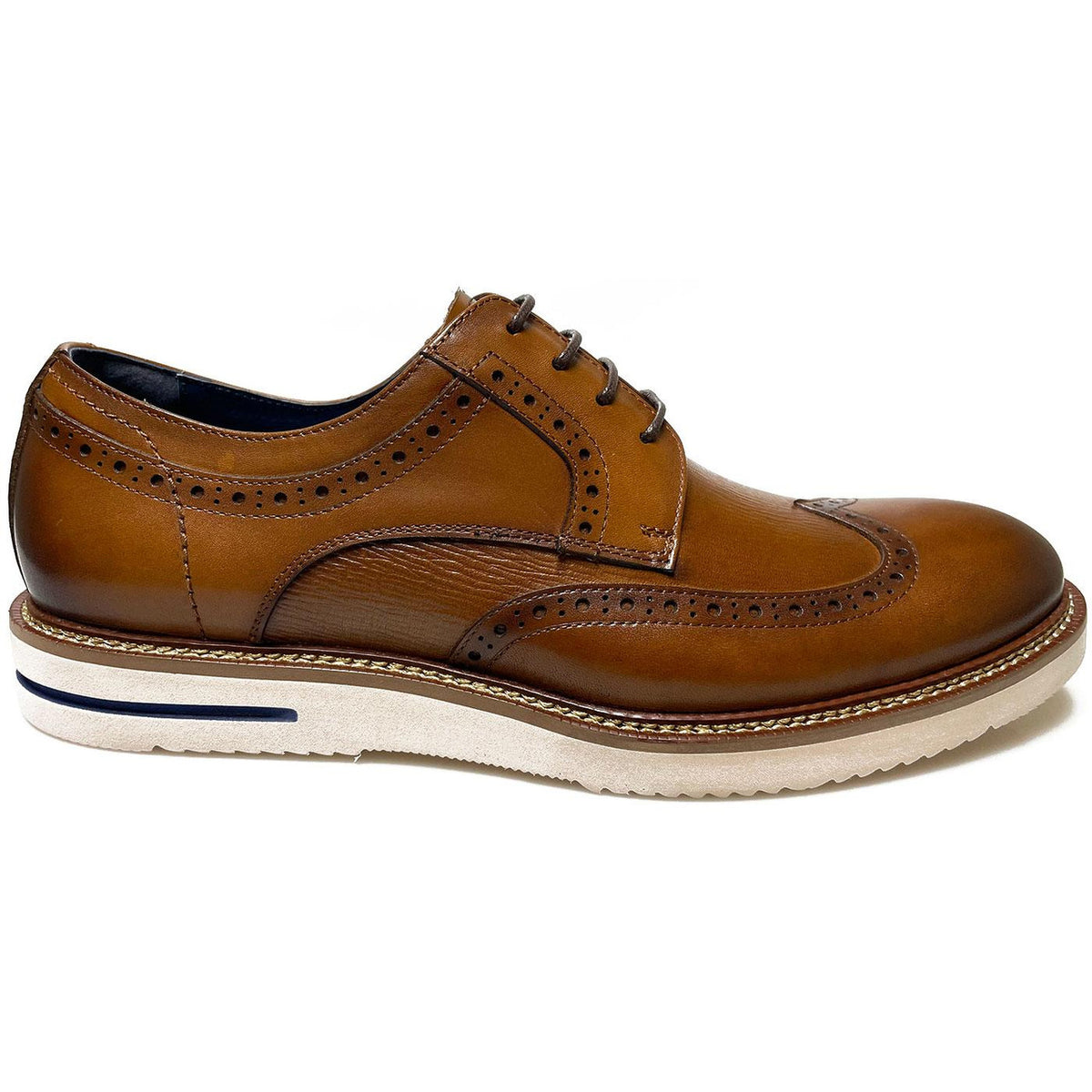 Paolo Vandini Megmillar Derby Leather Shoe - Tan