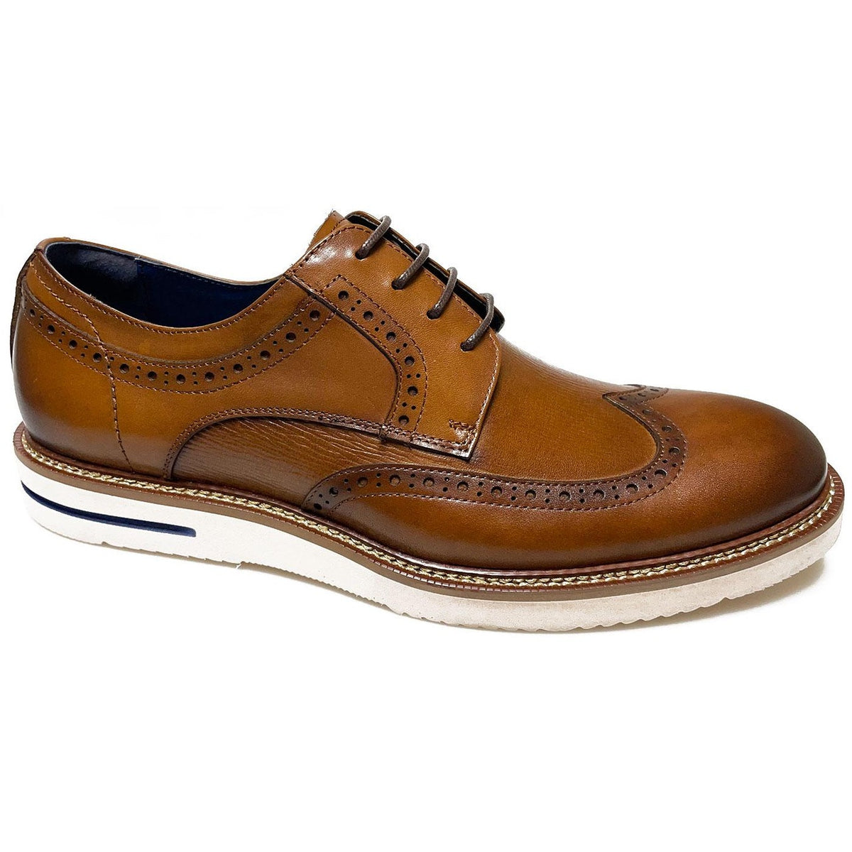 Paolo Vandini Megmillar Derby Leather Shoe - Tan