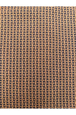 Trojan Basket Knit Zip Panel Polo TR/9031 - Chocolate Brown