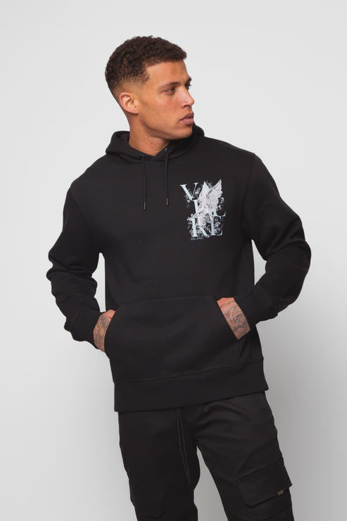 Valere Milano Ciro Hoody - Black