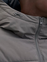 Jack & Jones World Puffer Jacket - Castlerock Grey